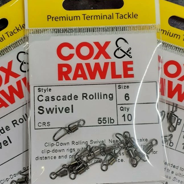 Cox & Rawle Cascade Rolling Swivels 2 Cox & Rawle Cascade Rolling Swivels - Image 2