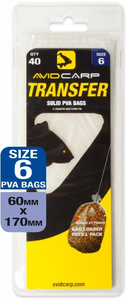 Avid Carp Transfer Solid PVA Bags 2 Avid Carp Transfer Solid PVA Bags - Image 2