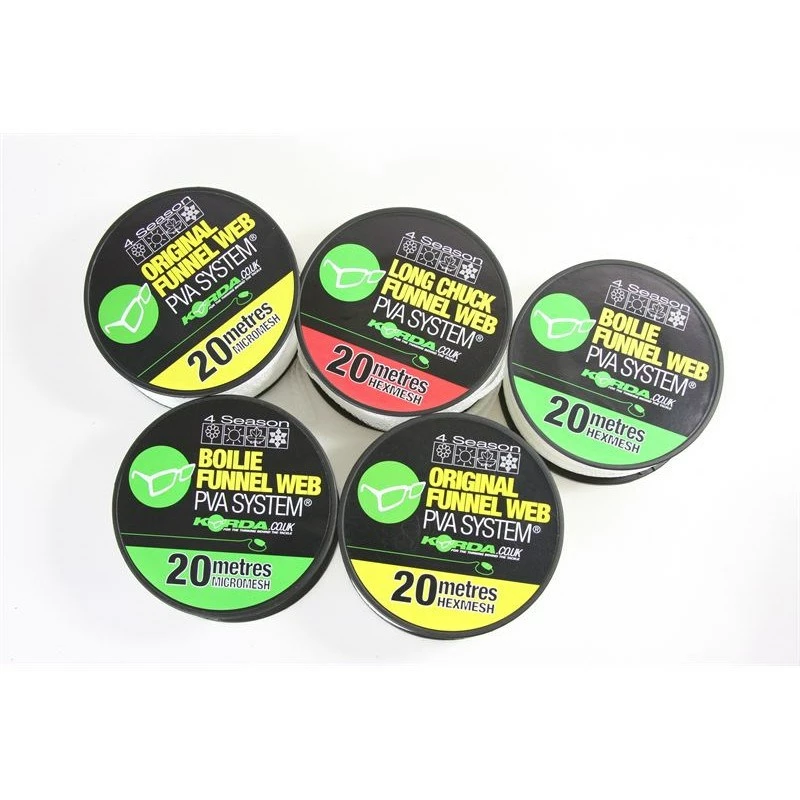 Korda Original Funnel Web PVA System 20m Refill 1 Korda Original Funnel Web PVA System 20m Refill