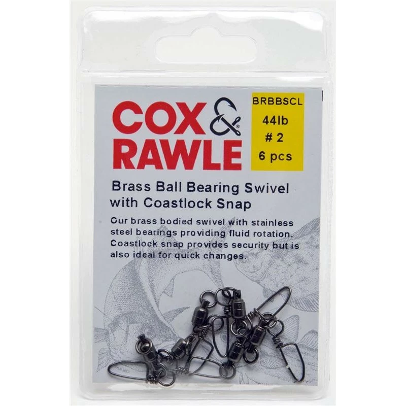 Cox & Rawle Ball Bearing Swivel With Coastlock Snap 2 Cox & Rawle Ball Bearing Swivel With Coastlock Snap - Image 2