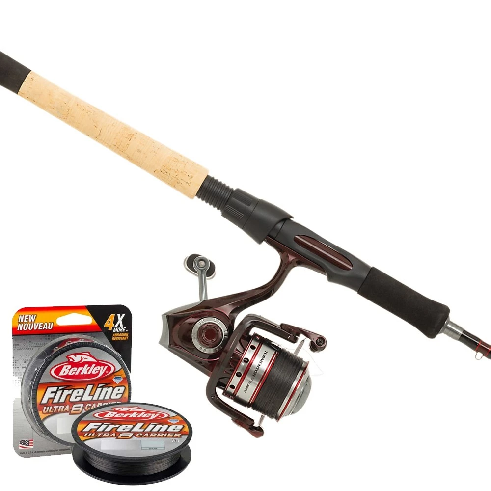 Abu Garcia Tormentor Spinning Combo & FOC Braid 8ft 1 Abu Garcia Tormentor Spinning Combo & FOC Braid 8ft